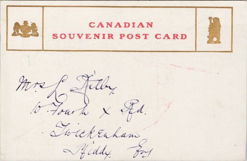 Sir Wilfrid Laurier Premier of Canada Prime Minister Patriotic Postcard G86