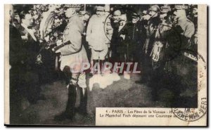 Paris - Les Fetes de la Victoire July 14, 1919 - The Marechal Foch a deposito...