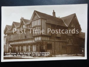 c1918 RP - Tudor House Southampton occupied by King Henry Vlll & Queen Elizabeth