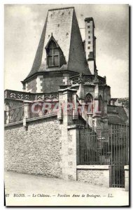 Old Postcard Chateau de Blois Pavilion Anne De Bretogne
