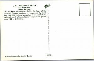 Postcard BUILDING SCENE Mesa Arizona AZ AK3229