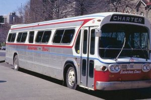 Suburban Lines #121, Oakland, PA - Photo Taken In 1980