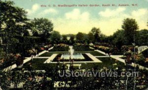 Italian Garden in Auburn, New York