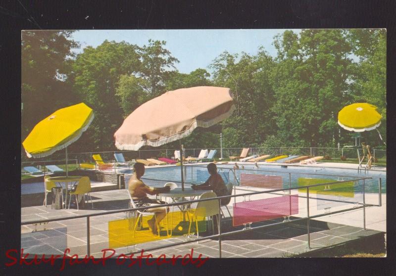 ST. LOUIS MISSOURI CORAL COURT MOTEL ROUTE 66 VINTAGE ADVERTISING POSTCARD MO