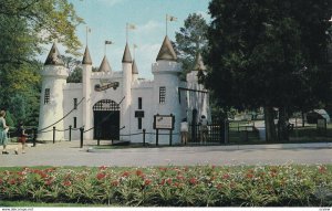 LONDON, Ontario, Canada, 1950-1960s; The Entrance Castle To Storybook Gardens