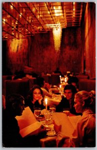 Vtg Dallas Texas TX The Pyramid Restaurant Fairmont Hotel 1970s Postcard