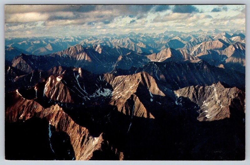 Rackla Range of Richardson Mountains, Yukon, Canada Post Pre Stamped Postcard