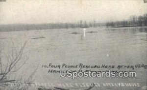 Four People Rescued, Flood 3-26-13 - Hamilton, Ohio