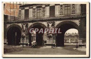 Old Postcard Paris Louvre Tellers