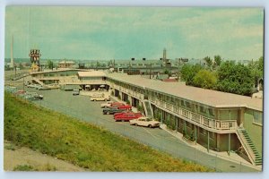 Denver Colorado Postcard Spa Motor Inn Exterior Building c1960 Vintage Antique