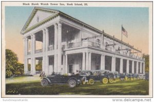 Illinois Rock Island The Black Hawk Watch Tower Inn