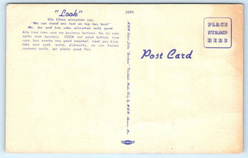 Birmingham AL Joy Young Chinese Restaurant Postcard Alabama