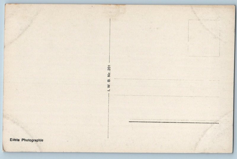 Berlin Germany Postcard Unter den Linden View c1940's Vintage RPPC Photo