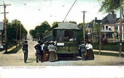 Western Ave. in Augusta, Maine