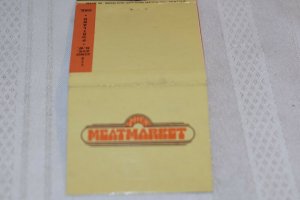 John's Meat Market Portland Oregon 30 Strike Matchbook Cover