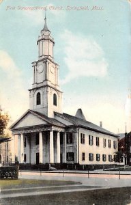 First Congregational Church Springfield, Massachusetts MA