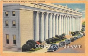 Albert Pike Memorial Temple Little Rock, Ark, USA Unused 