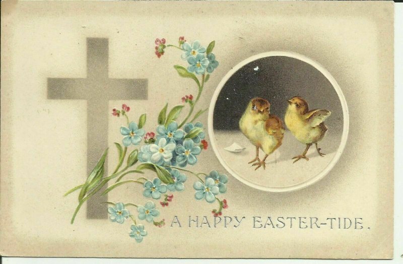 A Happy Easter- Tide   Embossed