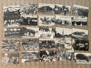 57 Indianapolis Indiana Postcard Collection State Fair Reprints Images Elephant