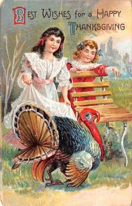 Thanksgiving Postcard Old Vintage Antique Post Card