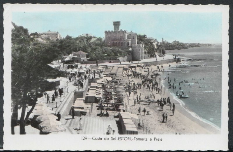 Portugal Postcard - Costa Do Sol - Estoril - Tamariz e Praia  RS10273