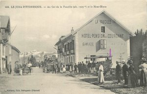 Postcard France Mont Blanc Hotel Cordonne C-1910 23-9099