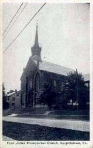 First United Presbyterian Church - Burgettstown, Pennsylvania