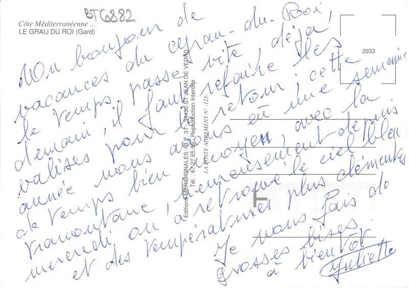 BT6882 Le grau du Roi         France