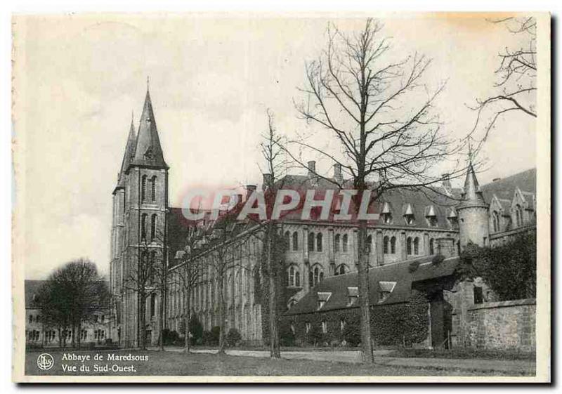 Modern Postcard Maredsous Abbey South West View