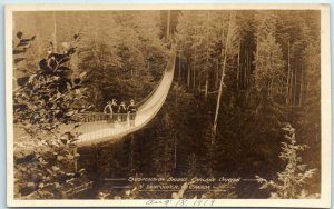 M-35607 Suspension Bridge Capilano Canyon North Vancouver Canada