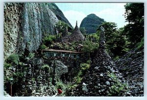 TAPSA, Jinan County, SOUTH KOREA ~ Stone PAGODA at CHIN AN c1950s  Postcard
