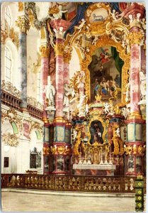 Postcard - Pilgrimage Church of Wies - Steingaden, Germany