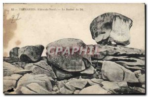 Old Postcard Tregastel (Cotes du Nord) The Rock Of