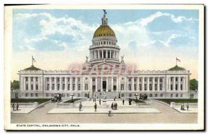 Postcard Old State Capitol Oklahoma City Okla