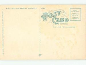 Unused W-Border CAPITOL PARK HOTEL Washington DC u9457