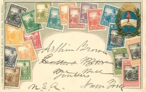 Postcard C-1905 Argentina Stamp Philatelic 23-7391