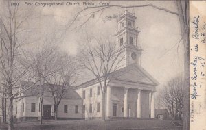 BRISTOL , Connecticut, 1906 ; First Congregational Church