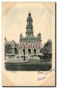 Paris Old Postcard Trinite (raised design!)