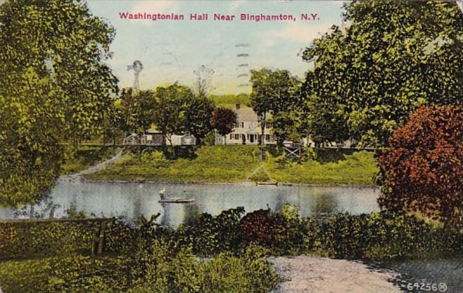 New York Binghamton Washingtonian Hall 1910