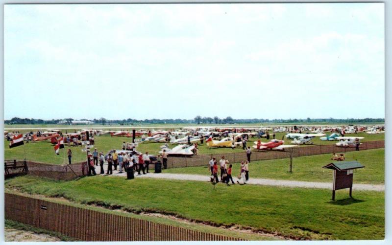 OSHKOSH, Wisconsin  WI   WITTMAN FIELD AIRPORT  Experimental Aircraft   Postcard