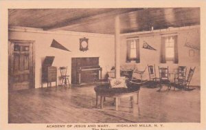 New York Highland Mills Academy Of Jesus And Mary The Snuggery Albertype