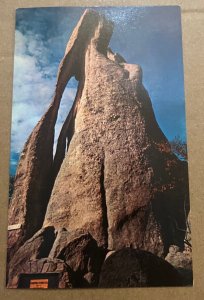 UNUSED  POSTCARD - NEEDLES EYE, BLACK HILLS, SOUTH DAKOTA