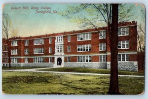 Springfield Missouri MO Postcard Missouri State Normal School Building  1912