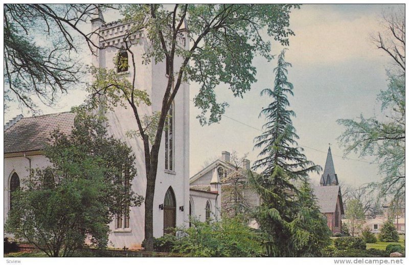 Two of York's Older Churches, Good Shepherd Episcopal Church and Trinity M.E....