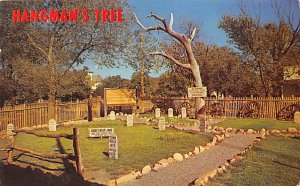 Hangman's tree World-famous boot Hill Cemetery Dodge City Kansas