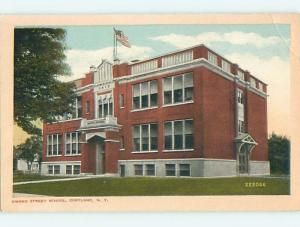 W-Border OWEGO STREET SCHOOL Cortland New York NY t7325