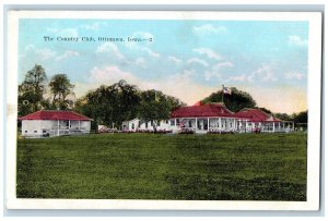 c1910's The Country Club Exterior View Ottumwa Iowa IA Unposted Vintage Postcard