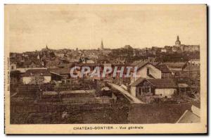 Postcard Old Chateau Gontier Vue Generale