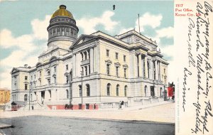 Kansas City Missouri 1906 Postcard Post Office 