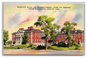 Vintage 1940's Postcard Connecticut Mutual Life Insurance Company Hartford CT